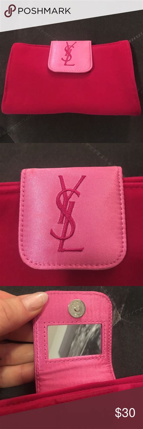 YSL pink pouch